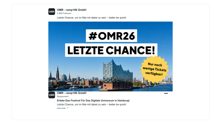OMR Sponsored Post