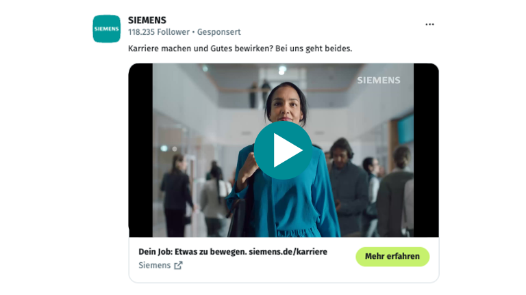 Siemens Video Ad